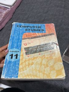 Computer Studies Standard 11 Book