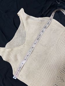 Knit Crochet Beach / Boho dress / cover up