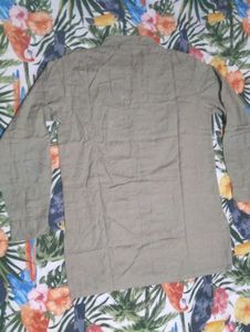 Olive Green Long Sleeve Shirt