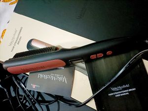 New MakeMeBold Hair Straightening Brush