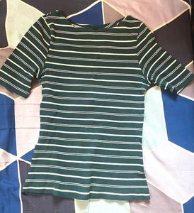 Striped Fitted Tee