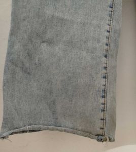 Light Wash Wide Leg Jeans