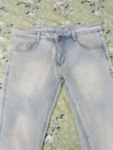 Light Wash Denim Jeans