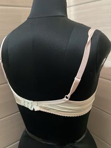 34B Elegant Embroidered Pink Bra