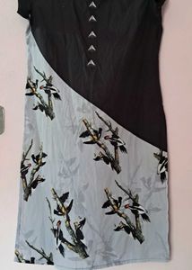 Unique Bird Print Kurta