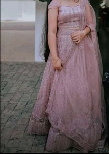 Elegant Lavender Lehenga Choli Set