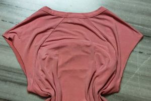 🍃🌸Y2k Chic Ruched Pink Top