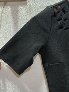 Black Top With Side Zip