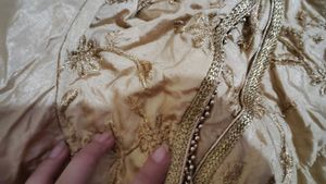 Beautiful Embroidery Golden blouse 🌼