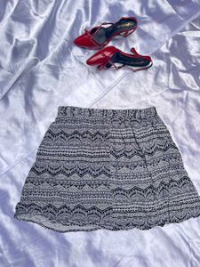 Boho Pattern Mini Skirt