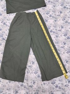 4)Olive Green baby Co-ord Set
