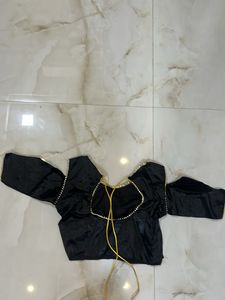 Elegant Black Blouse+ lehenga kids 12-14 years