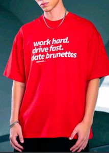 BONKERS Graphic Print Red T-Shirt