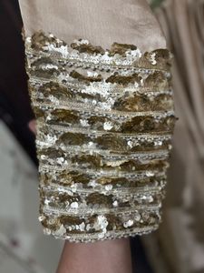 Elegant Ethnic Goldenish Gown