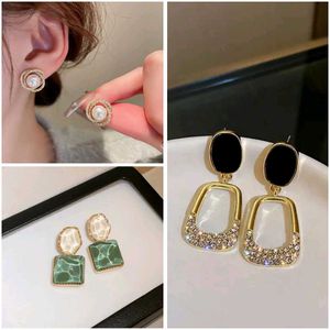 Combo Set of 3 Elegant Korean Dangle Earrings