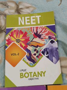 NEET Botany Objective Books (Vol 1-3)