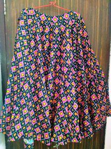Vibrant Ethnic Printed Skirt