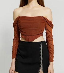 Savana Chic Off-Shoulder Corset Top