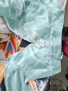 Elegant Sheer Blue blouse