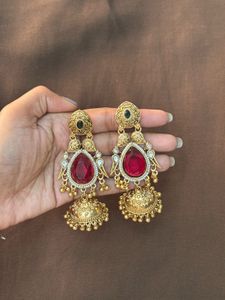 Designer Jhumka Earrings