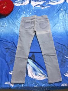 Stylish Grey Denim Jeans
