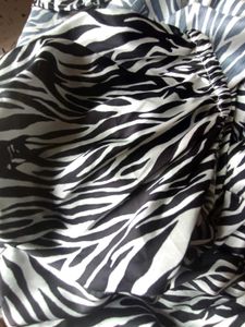 Stylish Zebra Printi Dress