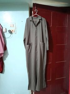 Modest Grey Abaya Dress