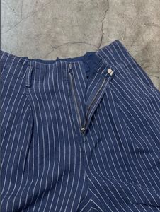 Uniqlo Striped Wide-Leg Pants