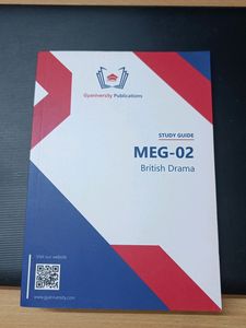 IGNOU MA English Books MEG 01, 02 03,04