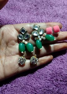 3 Combo  Earrings Set