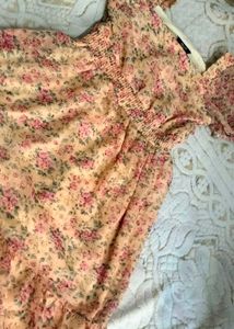 Floral Print Midi Dress
