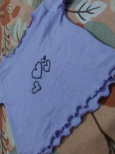 Crop Top Hand Work