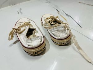 White Canvas Sneakers