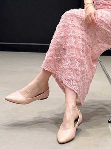 Women's Blush Pink Ballet Flats