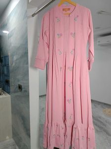 Pink Set Elf Brand With Dupatta And Pant