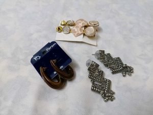 Earrings & Hair Clips Bundle