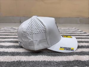 Scuderia Ferrari Unisex White Baseball Cap