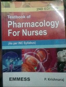 Textbook of Pharmacology For Nurses