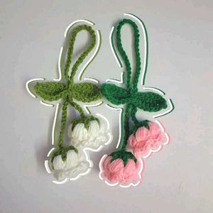 Lily of the valley keychain