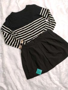 🥰Striped Long Sleeve with pocket Dress