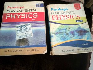 Pradeep's Fundamental Physics Vol I & II
