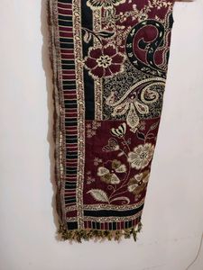 Winter Shawl - Reversible Print
