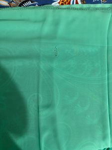 Beautiful Teal Saree