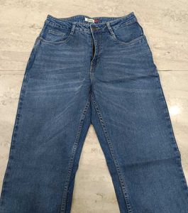 Classic Blue Denim Jeans | Straight Fit Jean