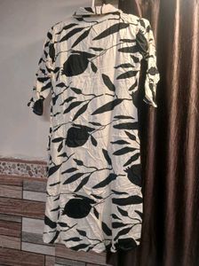 White &amp; Black Kurta set