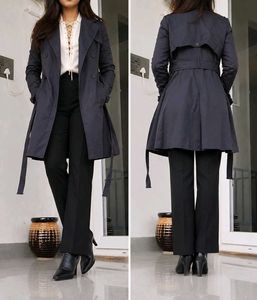 Navy Trench Coat