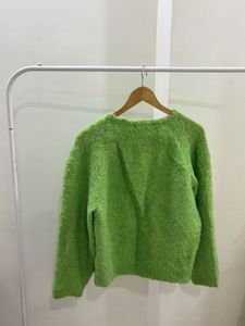 Lime Green Loose fit Jumper