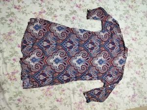 Bohemian Paisley Print Kurta