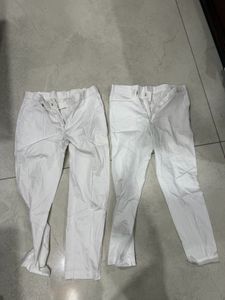 Raymond White Tailored Ethnic Poona Pants