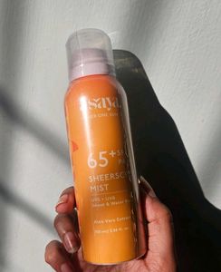 Asaya Sheerscreen Mist SPF 65+